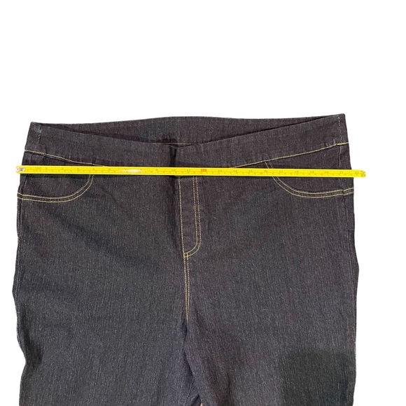 STRETCH DARK BLUE WOMENS JEANS Size 2X/2T Straight Leg - Picture 8 of 12